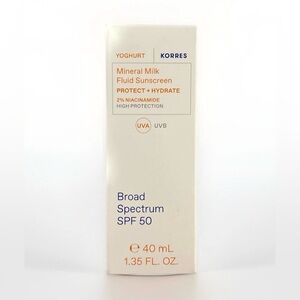KORRES Mineral Milk Fluid Sunscreen SPF 50 40 mL